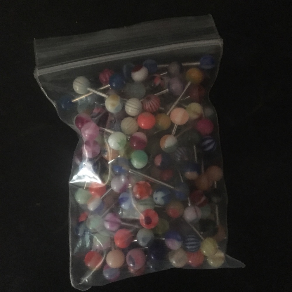 30+ tongue piercings